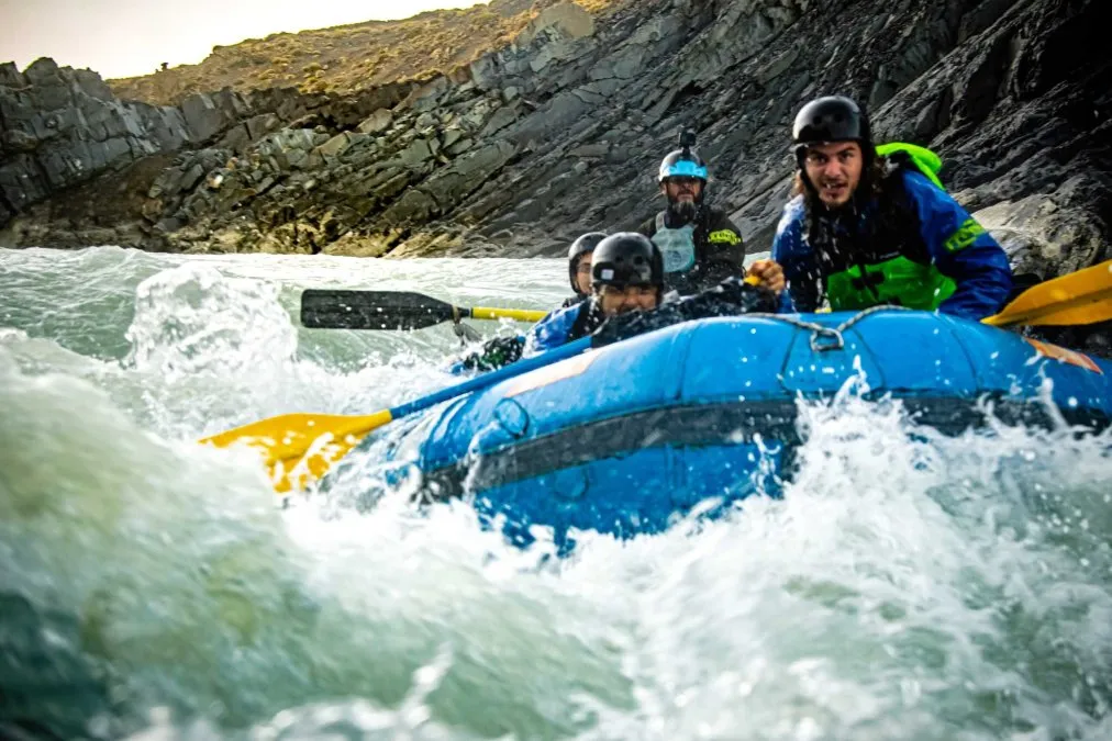 rafting